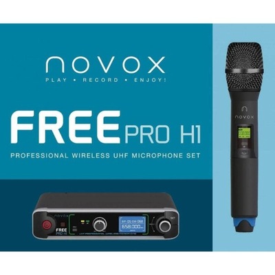 Mikrofon Novox FREE PRO H1-mikrofon bezprzewodowy