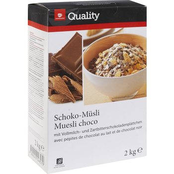 1x 2kg TGQ Musli z czekoladą