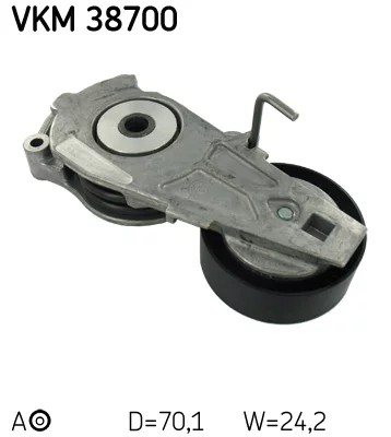 VKM38700 TENSOR CORREA WIELOROWK. MINI COOPER/ON  