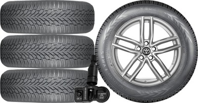 NUEVO RUEDAS INVIERNO TOYOTA CH-R NOKIAN 215/60R17+TPMS  