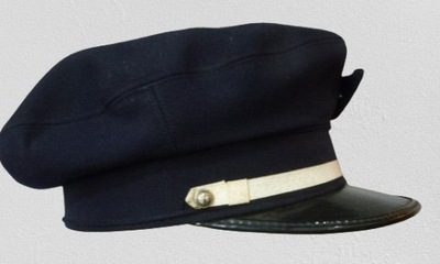 czapka wojskowa granatowa rozmiar ok. 58 militarna