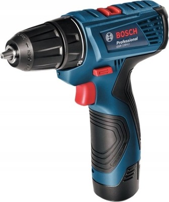 BOSCH GSR120-LI Wkrętarka akumulatorowa 2x2Ah