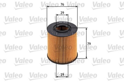 ФИЛЬТР МАСЛА VALEO 586561 HU819X