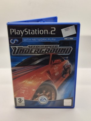 Gra PS2 NEED FOR SPEED UNDERGROUND PLAYSTATION 2 Sony PlayStation 2 (PS2)