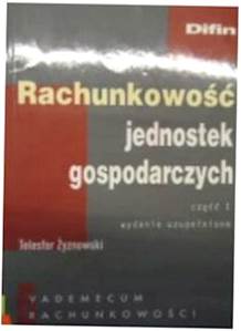 Rachunkowość jednostek gospodarczych. - Żyznowski