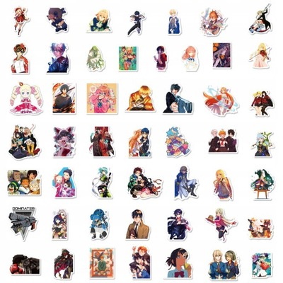 100 PIECES STICKERS ANIME MASHUP JUJUTSU KAISEN SAI LOK9207  