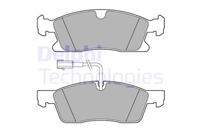 DELPHI ZAPATAS DE FRENADO MASERATI LEVANTE 3.0 Q4 16-  