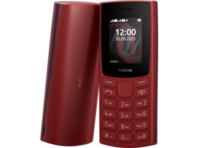 Telefon NOKIA 105 2023 DualSim Czerwony