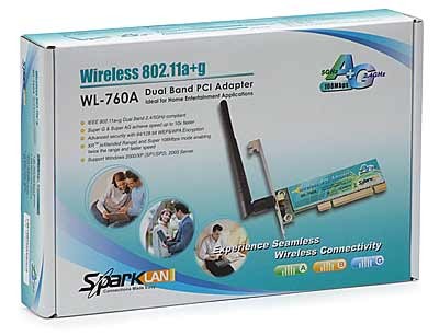Karta sieciowa WIFI WL-760A