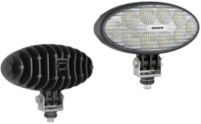 Лампа рабочая led 4000 lm amp superseal wesem фото №1