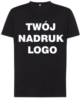 T-shirt Koszulka z WŁASNYM NADRUKIEM napisem 4XL