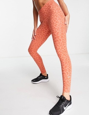 NIKE WZORZYSTE LEGGINSY 7/8 (S)