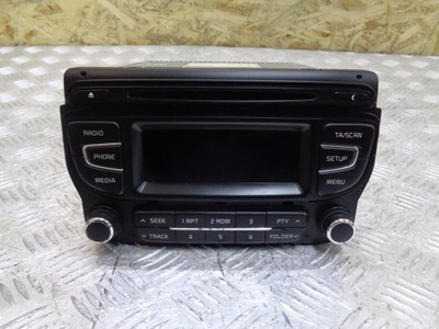 Радио радиопроигрыватель cd заводской kia ceed 2 ii 12- 96170a2100 wk фото №1