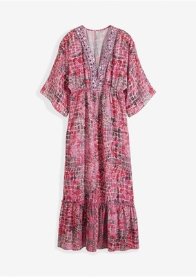 BPC WZORZYSTA SUKIENKA Z APLIKACJĄ 46