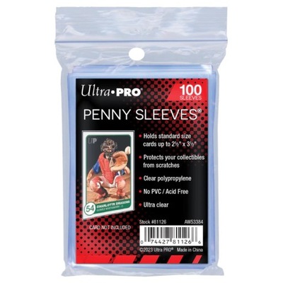 Koszulki na karty Ultra Pro Card Penny Sleeves 100 sztuk