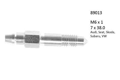 NK SEPARADOR DE AIRE HAM 7X38 0 M6X1  