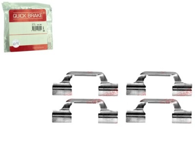 Набір монтажний гальмівних колодок задня seat leon toledo ii skoda octavia i фото №1