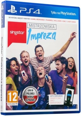 SingStar: Mistrzowska Impreza PS4