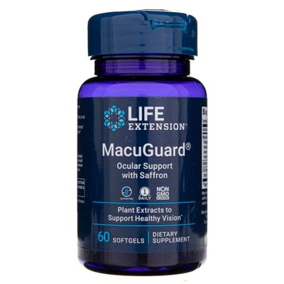 Life Extension Wsparcie dla Oka z Szafranem 60 kap