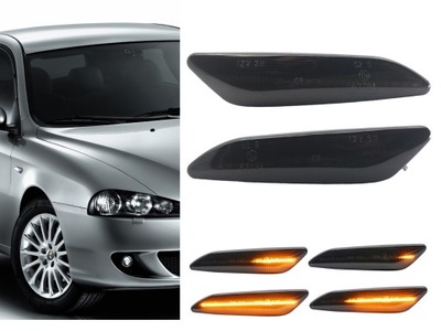 DINÁMICO LUCES DIRECCIONALES DIODO LUMINOSO LED ALFA ROMEO 156 SPORTWAGON (932) 1997-2006  