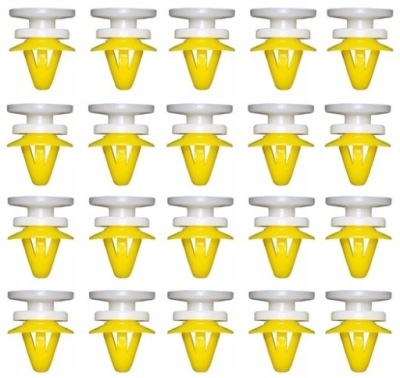 20x кліпса накладки оббивка renault master trafic фото №1