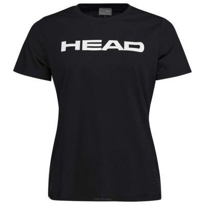 Koszulka tenisowa Head Club Basic - czarna r.L