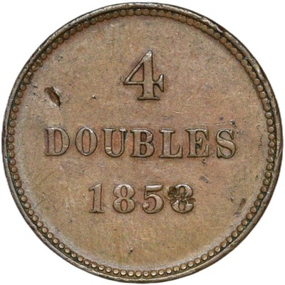 Guernsey 4 doubles 1858