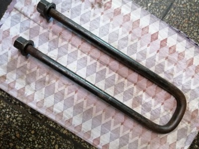 Скоба рессора полуприцеп trailor. фото №1