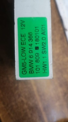 Bmw e46 320d 01r модуль комфорта 6914366 101809 фото №1