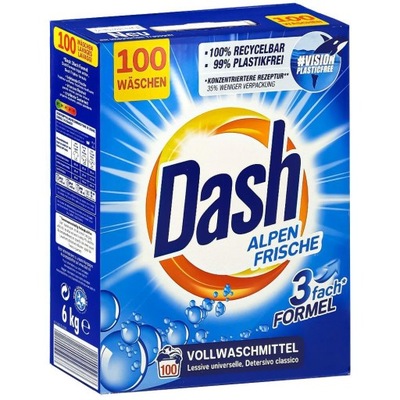 Dash 100 prań proszek Uniwersal 6kg