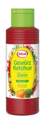 Hela Ketchup Curry Delikatny 300 ml z Niemiec