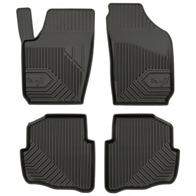 SEAT CORDOBA 2 2002-2009 ALFOMBRILLAS GOMA KORYTKA 77  