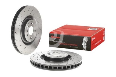 BREMBO ГАЛЬМІВНІ ДИСКИ ПЕРЕД MERCEDES GLE W166 GL M W166