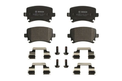 Гальмівні колодки гальмівні задня bosch 986 494 649 фото №1