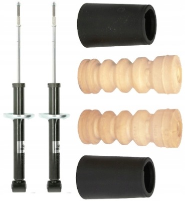 Polo iii амортизаторы газовые + защита i отбойники задняя фото №1