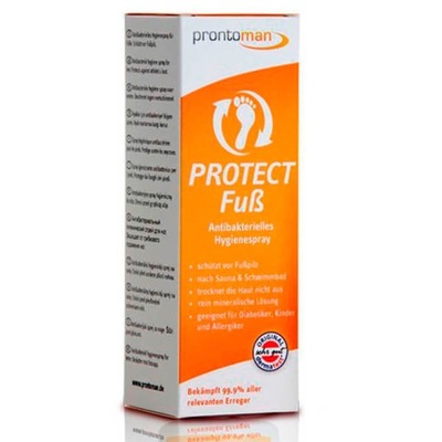 Prontoman Protect ANTYBAKTERYJNY ochronny spray do stóp 75 ml