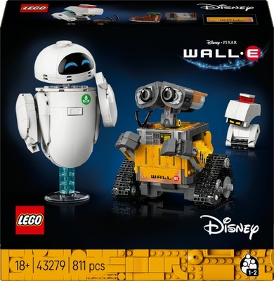 LEGO Disney i Pixar WALL-E i EWA 43279