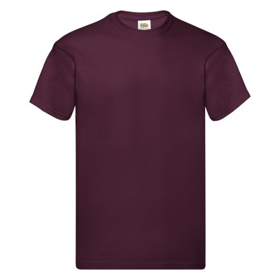 Koszulka męska T-shirt ORIGINAL FRUIT Burgund XXL