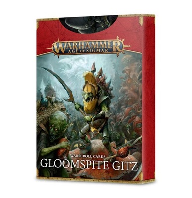 Zestaw Gloomspite Gitz WARSCROLL CARDS GLOOMSPITE GITZ Games Workshop