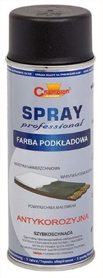 Farba podkładowa Champion Spray RAL 9011 CZARNA