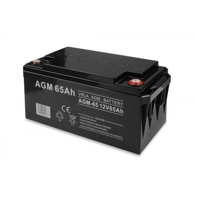 AKUMULATOR BEZOBSŁUGOWY AGM 12V 65Ah