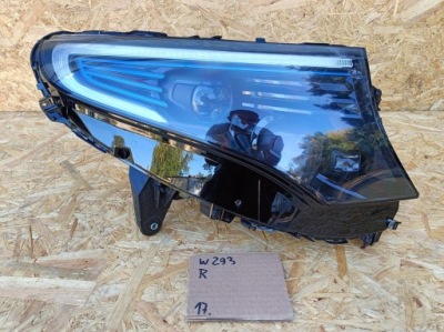 Mercedes eqc w293 full led комплектная лампа правая led 2022r фото №1