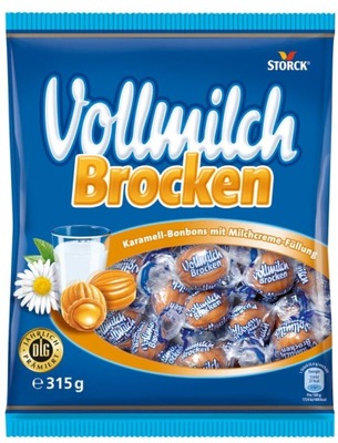 Cukierki karmelowe VOLLMILCH BROCKEN STORCK 315G