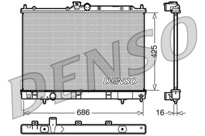 AUŠINTUVAS VANDENS DENSO DRM45031 