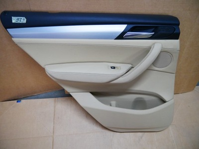Bmw f26 x4 обивка задняя левая обшивка дверь задняя левый фото №1