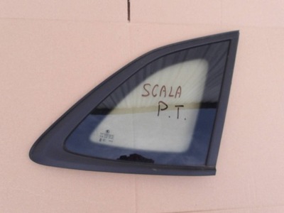 Skoda scala скло задня права w крила кузовна фото №1