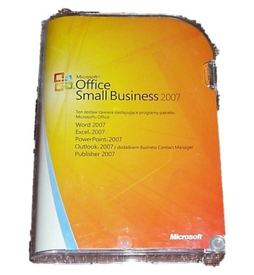 ORYGINALNY Office Small Business 2007 BOX 2PC POLSKI