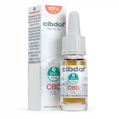 Cibdol Olej konopny CBD 10% 10ml 1000 mg Oryginalny