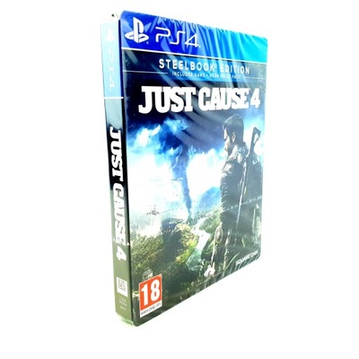 NOWY STEELBOOK JUST CAUSE 4 ENG