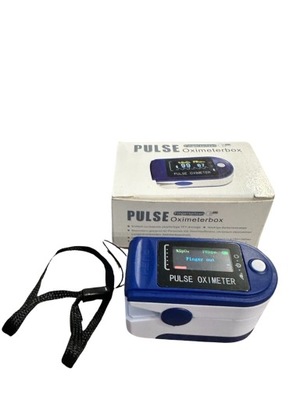 PULSOKSYMETR NAPALCOWY PULSOMETR OLED OXIMETER